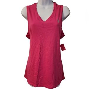 Vibrant Pink Sleeveless Tank Top